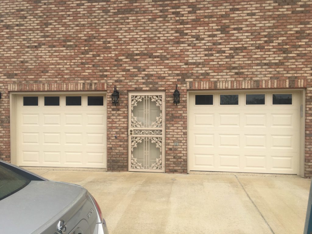 almond garage doors