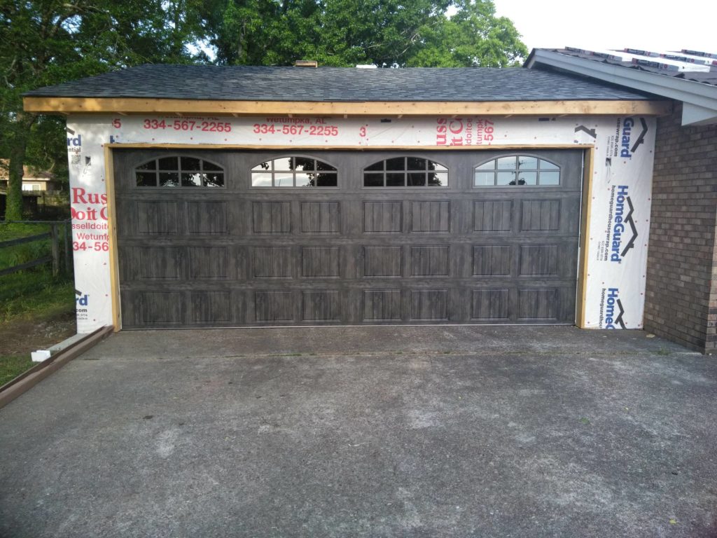 driftwood garage doors