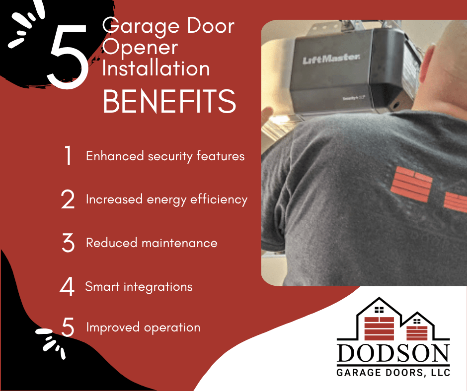 Garage door opener installation near you in Oneonta, AL